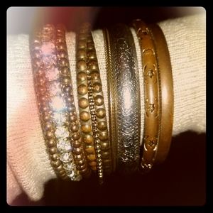 Bangle bracelets